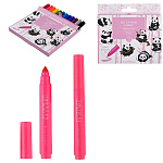 Фломастеры " Bruno Visconti " Jumbo HappyCollor 12цв, утолщенные, круглые, невентилируемый колпачок, картонная упаковка, европодвес