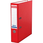 Папка-регистратор А4 " Erich Krause " Granite сборная 70мм красная, ПВХ, пластиковый карман со сменной этикеткой
