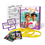 Игра настольная " Русский стиль " Селфи угадайка, от 12 лет, состав: 4 ободка, 140 слов, 25 фант, инструкция, картонная упаковка, 20*4,1*21,3см