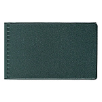 Визитница " ДПС " 28 карт зеленая 60*100мм горизонтальная ПВХ