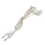 Удлинитель " Миленд " для гирлянд, 3м, прозрачная нить