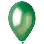 Шар латексный металлик 10"/25см зеленый