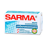 Мыло хозяйственное 140гр " Sarma " отбеливающее