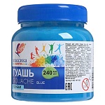 Гуашь " Луч " Классика 240мл голубая