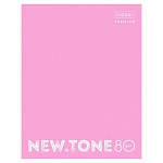 Тетрадь на кольцах А5 80л клетка " Hatber " NEWtone Pastel Пион, офсет, обложка - мелованный картон, глянцевая ламинация