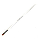 Кисть " Невская палитра " синтетика плоская № 7 длинная ручка