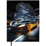 Дневник 1-11 класс 7БЦ " Феникс " Урбан авто, картон переплетный, декоративная аппликация анимированным изображением, глянцева ламинация, ляссе, 48л