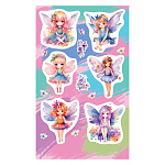 Наклейки " Мир открыток " 0-11 А6 Феи, без отделки