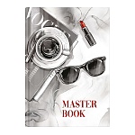 Записная книга мастера красоты А5 7БЦ 128л " Феникс " Стиль, сшивка, обложка - матовая ламинация, тиснение фольгой, блок офсет 65г/м2, печать в 2 краски, 140*200мм