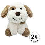 Мягкая игрушка " KWELT " Пушистый песик, 24см