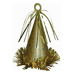 Грузик для шара " Amscan " 170г Колпак золотой