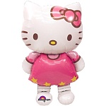 Шар фольгированный Ходилка  76*127см Hello Kitty