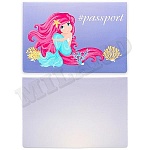 Обложка для паспорта " Миленд " Русалка, 135*95мм, ПВХ