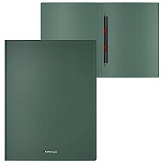 Папка-скоросшиватель " Erich Krause " А4 Matt Classic зеленая, пластик 0,4мм, текстура поверхности- песок, непрозрачная, ширина корешка- 17мм