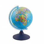 Глобус политический рельефный 210мм " Globen ", серия Классик Евро, картонная коробка