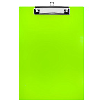 Планшет " KWELT " А4 полупрозрачный, тонированный, салатовый, пластик 2мм