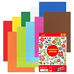 Фоамиран " deVente " А4 10л 10цв 2мм, пластиковый пакет, европодвес