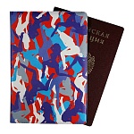 Обложка для паспорта " Имидж " Силуэт, ПВХ, матовая, с рисунком