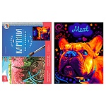 Картина по номерам " Lori " 40*50см Яркий бульдог, состав набора: холст на подрамнике с контуром, краски, кисть, акриловый лак, инструкция, картонная упаковка