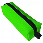 Пенал-косметичка " Пчелка " К-921 1 отделение 195*60*50мм, Зеленый, на молнии, ткань