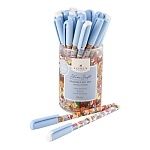 Ручка пиши-стирай " Lorex " Coctail kittens slim soft гелевая 0,5мм синяя, ассорти, сменный стержень, цветной пластиковый корпус с покрытием ultra-soft touch, пластиковый тубус