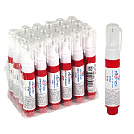 Корректирующая ручка " Attomex " 6мл, металлический наконечник, на спиртовой основе, морозоустойчивая, быстросохнущая, пластиковый поддон