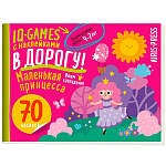 IQ игры с наклейками " Айрис-пресс " А5 16стр Маленькая принцесса, 70 наклеек, на скобе