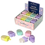 Ластик " Bruno Visconti " HappyGraphix Мороженки, 30*60*15мм, ассорти - 4 вида, термопластичная резина, картонный дисплей