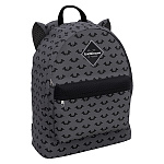 Рюкзак " Erich Krause " 29*39*13см EasyLine 17L Animals Bat Cave, серый, 1 отделение, карман на молнии, регулируемые лямки, ручка-петля, декоративные ушки