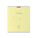 Тетрадь А5 12л косая линия " Erich Krause " Классика Желтая, офсет, на скобе, обложка - мелованный картон, 1 дизайн в спайке, 5 дизайнов в коробке