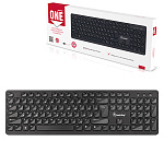 Клавиатура беспроводная " Smartbuy " One 252, черная, USB, картонная упаковка