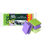 Губка для посуды " Master Fresh " Профилированная, 5шт 85*65*40мм