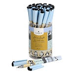 Ручка шариковая " Lorex " Illegally Cute pinguin slim soft синяя 0,5мм, толщина письма 0,25мм, игольчатый пишущий узел, чернила на масляной основе, металлический наконечник, покрытие soft-touch, цветной корпус, пластиковый тубус