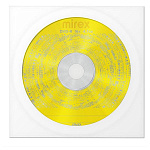 Диск DVD-R " Mirex " Brand 4.7Gb 16x в бумажном конверте с окном
