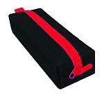 Пенал-косметичка " Пчелка " К-921 1 отделение 195*65*50мм, Черный, на молнии, ткань