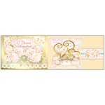 Открытка " Империя поздравлений " 877 Свадьба- С Днем свадьбы! Ослепительные розы, 344*494мм, сложнотехнический, фольга, текст