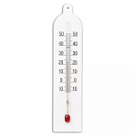 Термометр комнатный 161*8мм " Модерн " без ртути, на пластмассовой основе, картонная упаковка