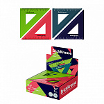 Треугольник " Erich Krause " Pastel Reef, 45*/9см, пластиковый, ассорти, дисплей