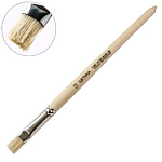 Кисть " Артекс-М " синтетика плоская №12 живописная