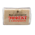 Мыло хозяйственное 200г 78% " Эффект " глицерин, пакет