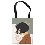 Сумка-шоппер " Пчелка " 31*39см Графика 1 отделение, с карманом, текстиль