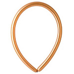Шар латексный для моделирования, 260E Хром Rose Gold