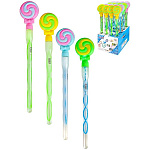 Мыльные пузыри " Рыжий кот " 100мл Конфета, со светом, длина 46см, ассорти