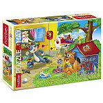 Пазлы " Hatber "  4D 30элементов Приключения Кота 21*29см, в рамке, картонная упаковка