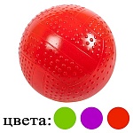 Мяч резиновый d=7,5см Фактурный (без возможности выбора дизайна), накачанный