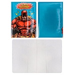 Обложка для паспорта " Миленд " Superhero Red, 130*95мм, ПВХ