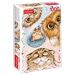 Пазлы " Hatber " 1000элементов Верь в себя! 68*45см, картонная упаковка