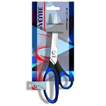 Ножницы " deVente " Twin 21см металлические, пластиковые ручки с резиновыми вставками, черные с синим, картонная упаковка, европодвес