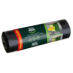 Мешки для мусора " Master Fresh " 240л 5шт черные, прочные, толщина 40мкм, в рулоне