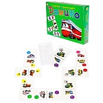 Игра настольная 3+ " Рыжий кот " Домино Нужный транспорт, состав: фишек домино с картинками, картонная упаковка 40*29,5*21,5 см